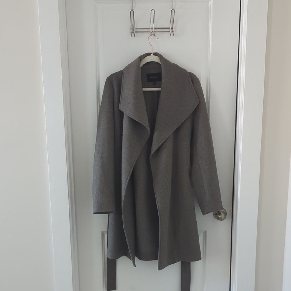 Banana Republic Gray Wool Coat